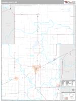Kanabec County, MN Wall Map Zip Code