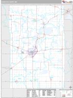 Kandiyohi County, MN Wall Map Zip Code