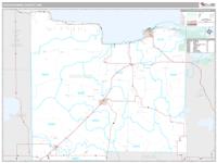 Koochiching County, MN Wall Map Zip Code
