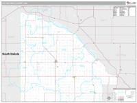 Lac qui Parle County, MN Wall Map