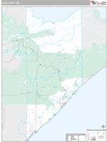 Lake County, MN Wall Map Zip Code
