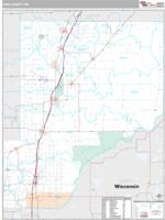 Pine County, MN Wall Map