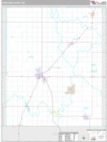 Pipestone County, MN Wall Map Zip Code