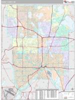 Ramsey County, MN Wall Map Zip Code