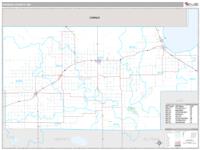 Roseau County, MN Wall Map