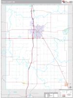Steele County, MN Wall Map Zip Code