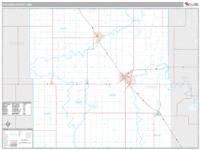 Stevens County, MN Wall Map