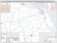 Wabasha County, MN Wall Map Zip Code