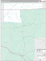 Benton County, MS Wall Map