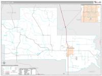 Clay County, MS Wall Map Zip Code