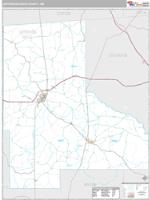 Jefferson Davis County, MS Wall Map