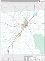 Jones County, MS Wall Map Zip Code