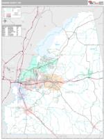 Rankin County, MS Wall Map Zip Code