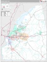 Rankin County, MS Wall Map