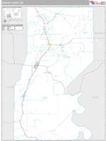 Sharkey County, MS Wall Map Zip Code