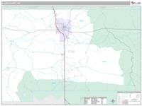 Stone County, MS Wall Map Zip Code