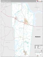 Tishomingo County, MS Wall Map