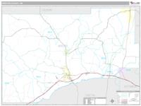 Webster County, MS Wall Map