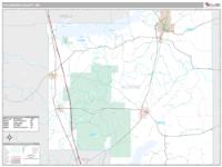 Yalobusha County, MS Wall Map