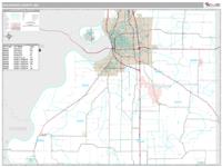Buchanan County, MO Wall Map Zip Code