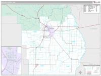 Butler County, MO Wall Map Zip Code
