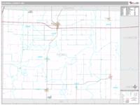 Caldwell County, MO Wall Map Zip Code