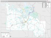 Camden County, MO Wall Map