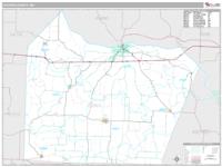 Cooper County, MO Wall Map Zip Code