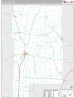 Dallas County, MO Wall Map