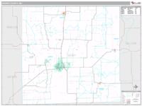 Grundy County, MO Wall Map