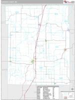 Harrison County, MO Wall Map Zip Code
