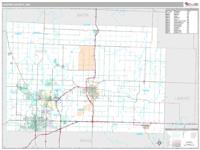 Jasper County, MO Wall Map Zip Code