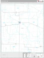 Knox County, MO Wall Map Zip Code