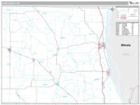 Lewis County, MO Wall Map Zip Code