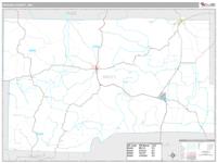 Maries County, MO Wall Map Zip Code