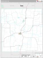 Mercer County, MO Wall Map