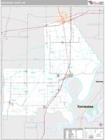 New Madrid County, MO Wall Map