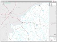 Osage County, MO Wall Map Zip Code