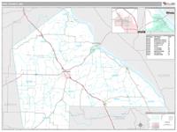 Pike County, MO Wall Map