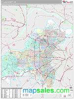 St. Louis County, MO Wall Map