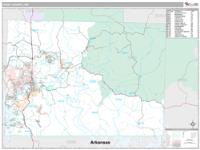 Taney County, MO Wall Map