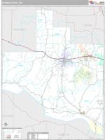 Warren County, MO Wall Map Zip Code