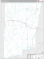 Blaine County, MT Wall Map Zip Code