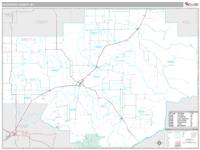 Chouteau County, MT Wall Map Zip Code