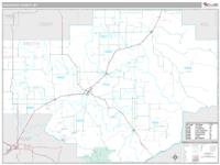 Chouteau County, MT Wall Map