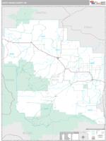 Judith Basin County, MT Wall Map Zip Code