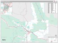 Missoula County, MT Wall Map Zip Code