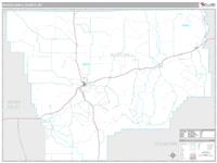 Musselshell County, MT Wall Map Zip Code