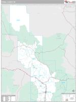 Powell County, MT Wall Map Zip Code