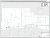 Roosevelt County, MT Wall Map